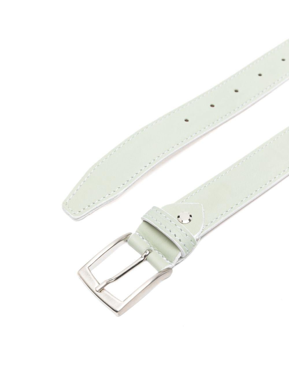 Cintura per bambino Colorichiari verde con fibbia ad ardiglione - Rubino Kids