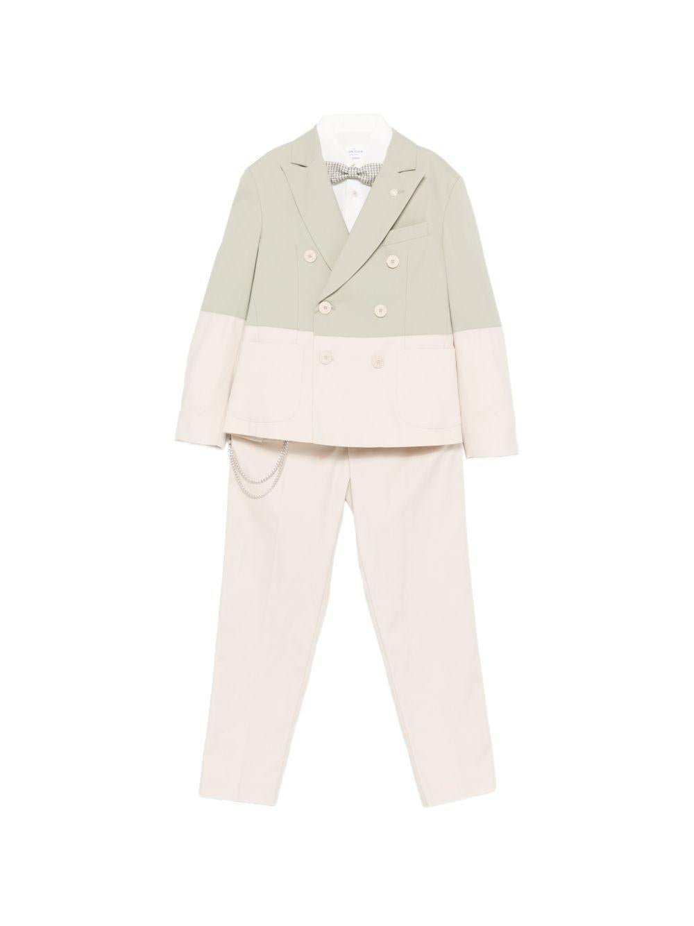 Completo per bambino Colorichiari multicolore con design color - block - Rubino Kids