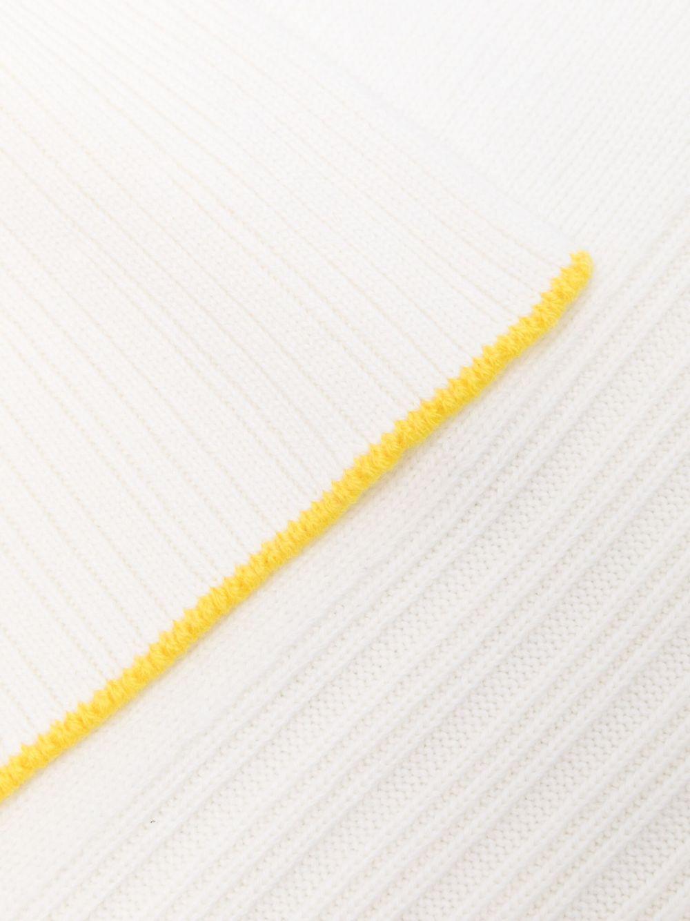 Coperta per neonata Gensami Kids bianco con fiocco - Rubino Kids