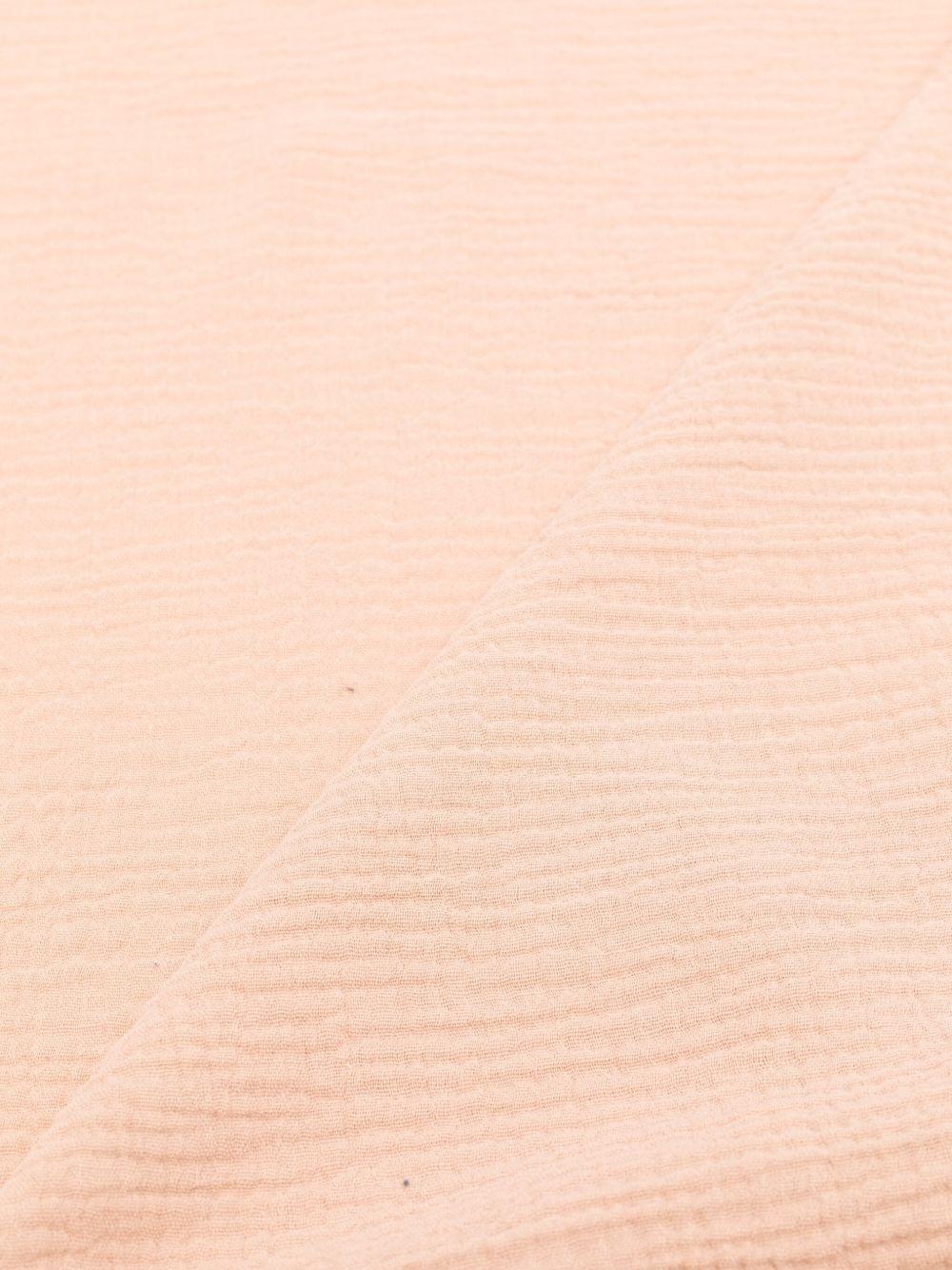 Coperta per neonati Donsje rosa con ricamo coniglietto - Rubino Kids