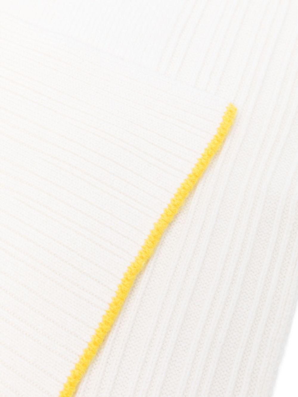 Coperta per neonati Gensami Kids bianca con motivo a fiocco - Rubino Kids