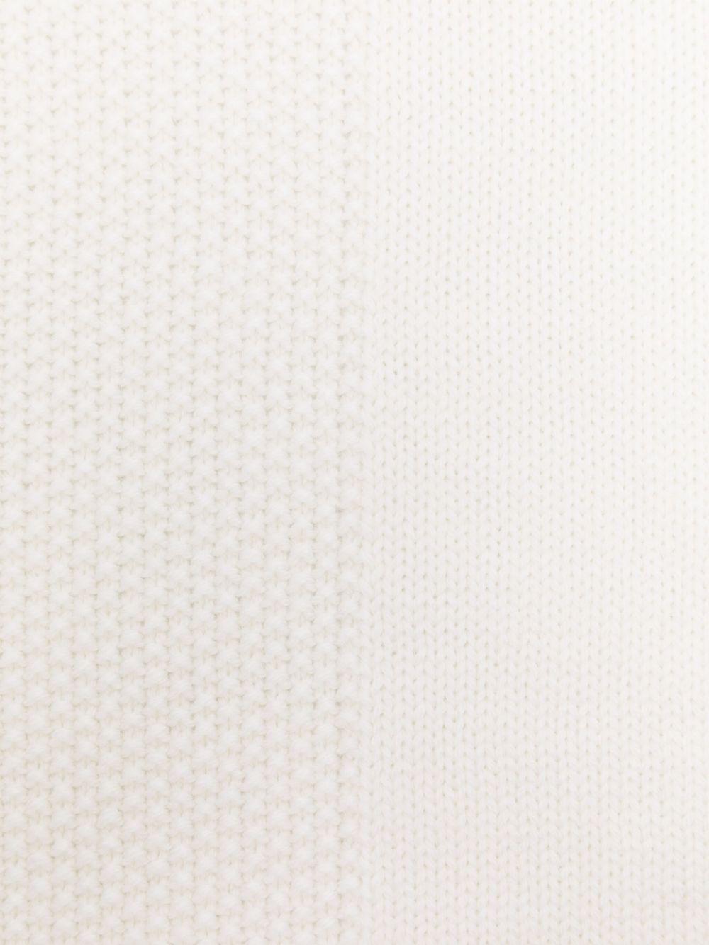 Coperta per neonati Gensami Kids bianca con rifinitura gialle - Rubino Kids