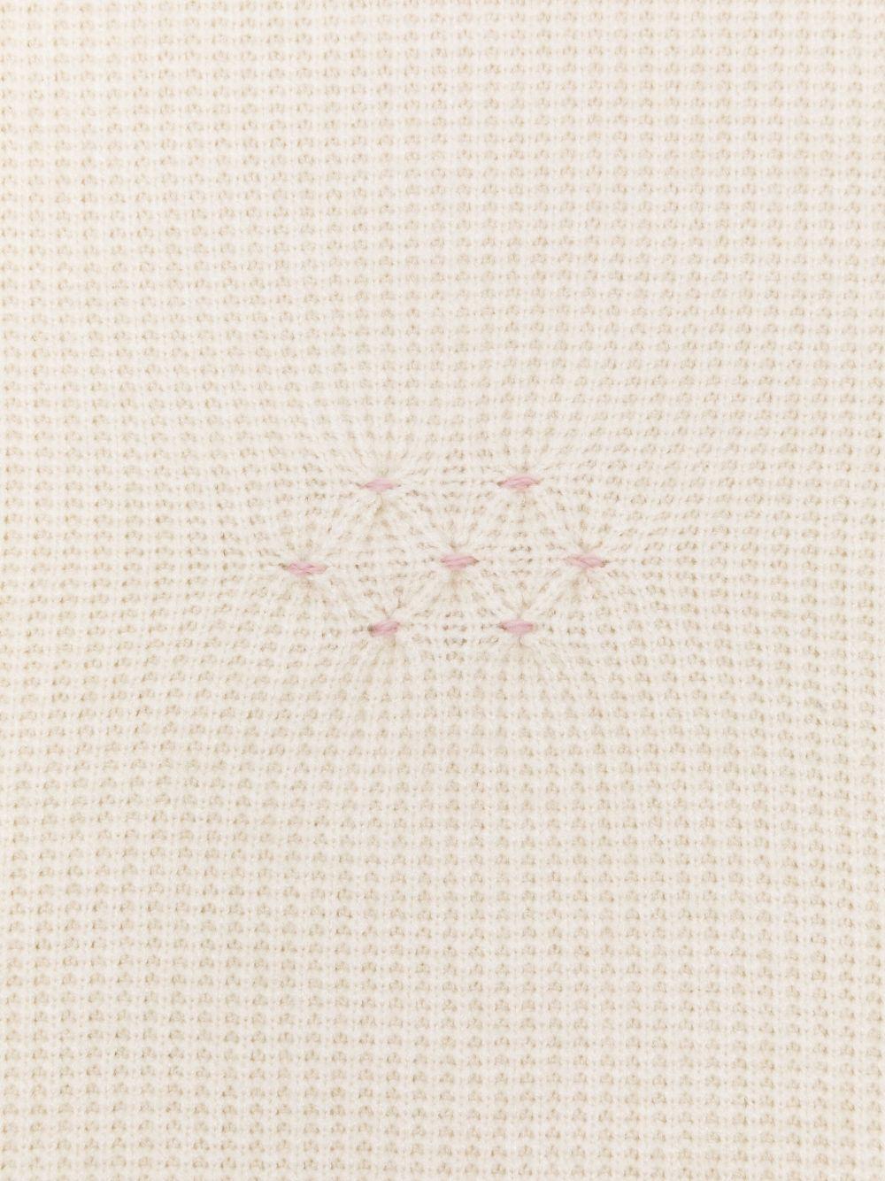 Coperta per neonati La Stupenderia multicolore con rifiniture in velluto - Rubino Kids