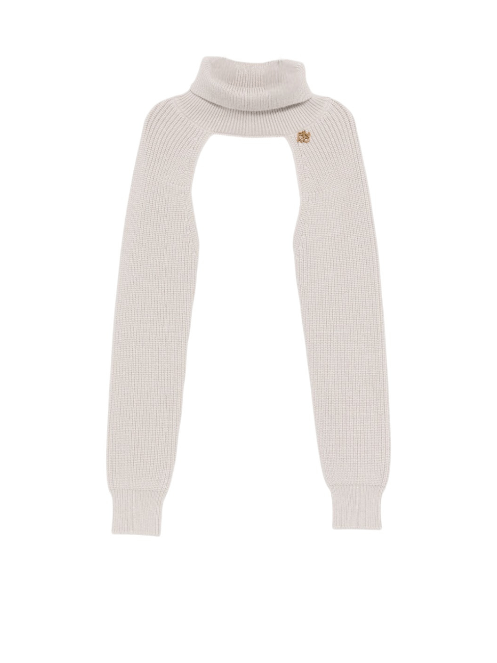 Coprispalle per bambina Pinko Kids grigio con dettaglio logo - Rubino Kids