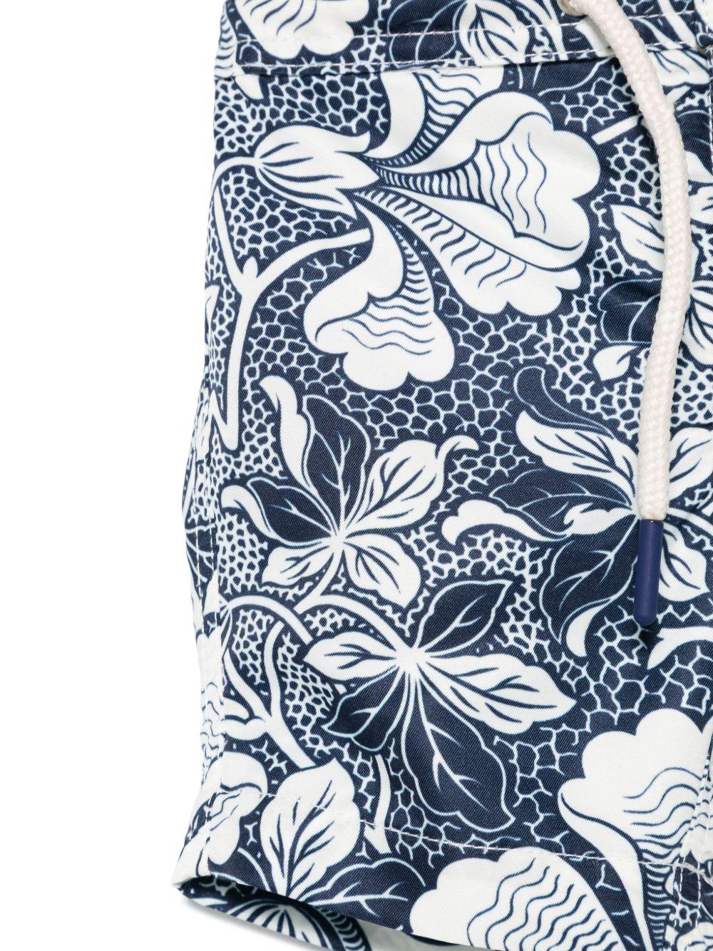 Costume da bagno Niagara per neonato Bonpoint blu con fodera in rete - Rubino Kids