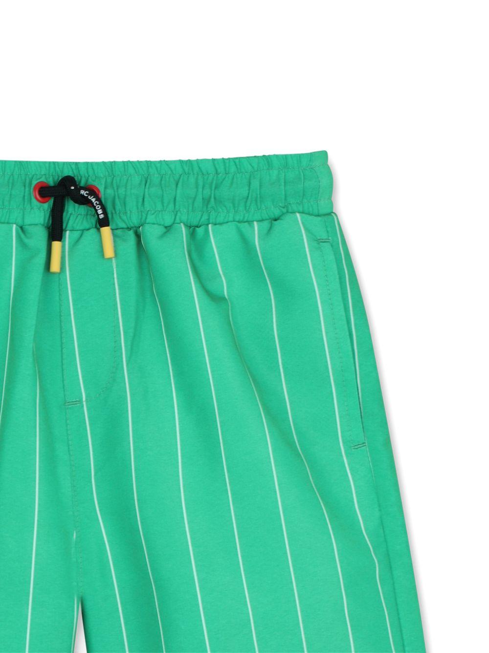 Costume per bambino The Marc Jacobs Kids x Mickey Mouse verde a righe - Rubino Kids