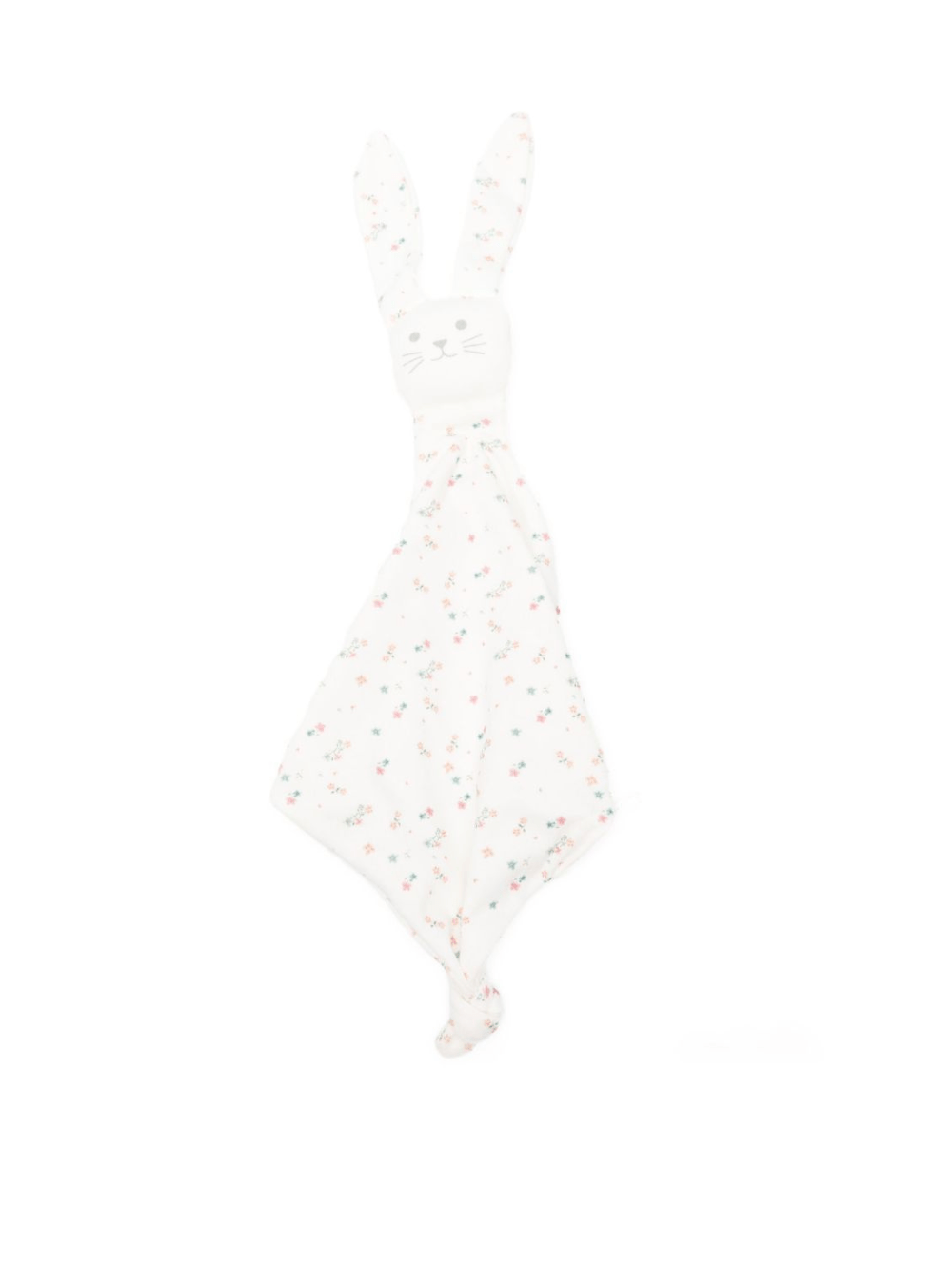 Doudou per neonati Petit Bateau bianco a forma di coniglio - Rubino Kids