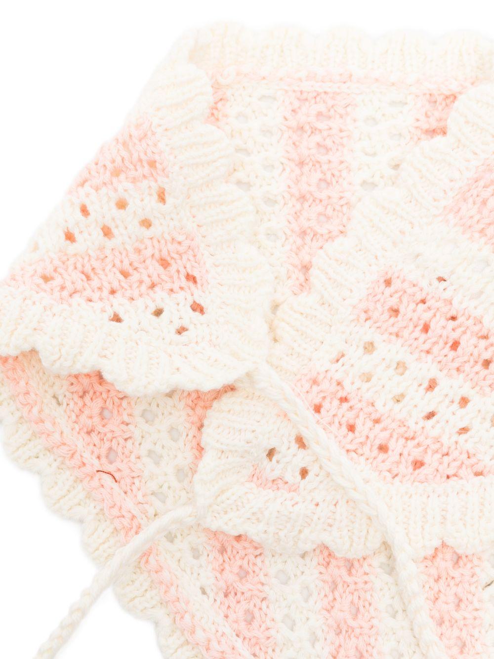 Fascia per capelli per bambina Louise Misha rosa con design a righe - Rubino Kids