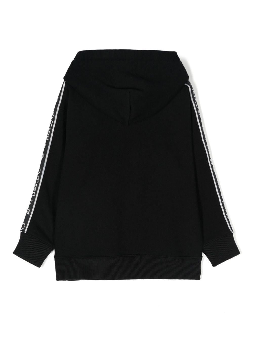 Felpa Bookish Logo Band per bambino Off - White nero con dettagli riflettenti - Rubino Kids