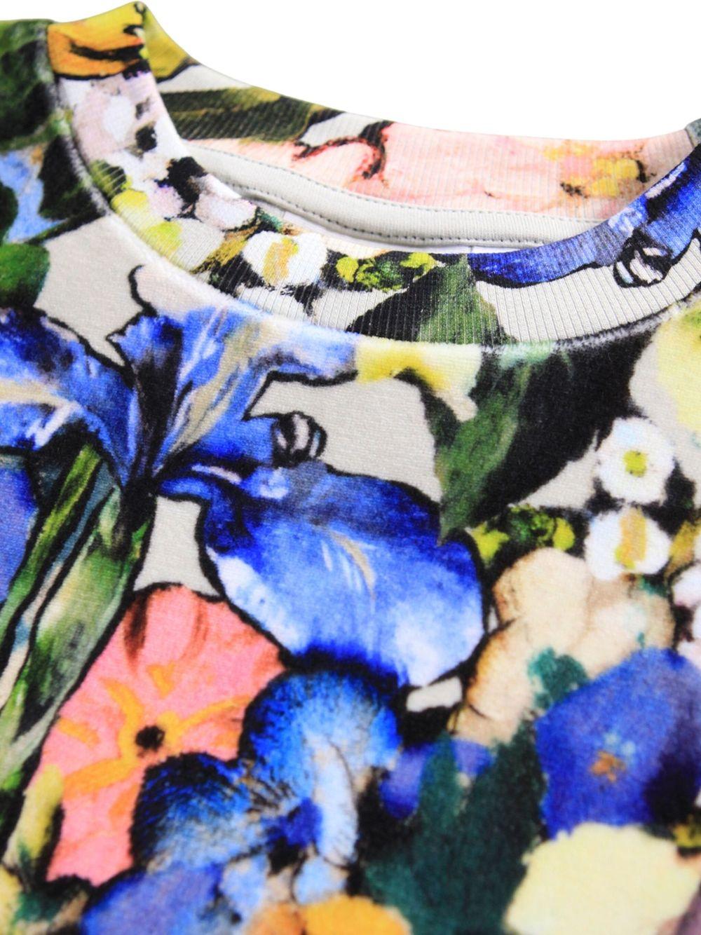 Felpa per bambina Molo multicolore a fiori - Rubino Kids