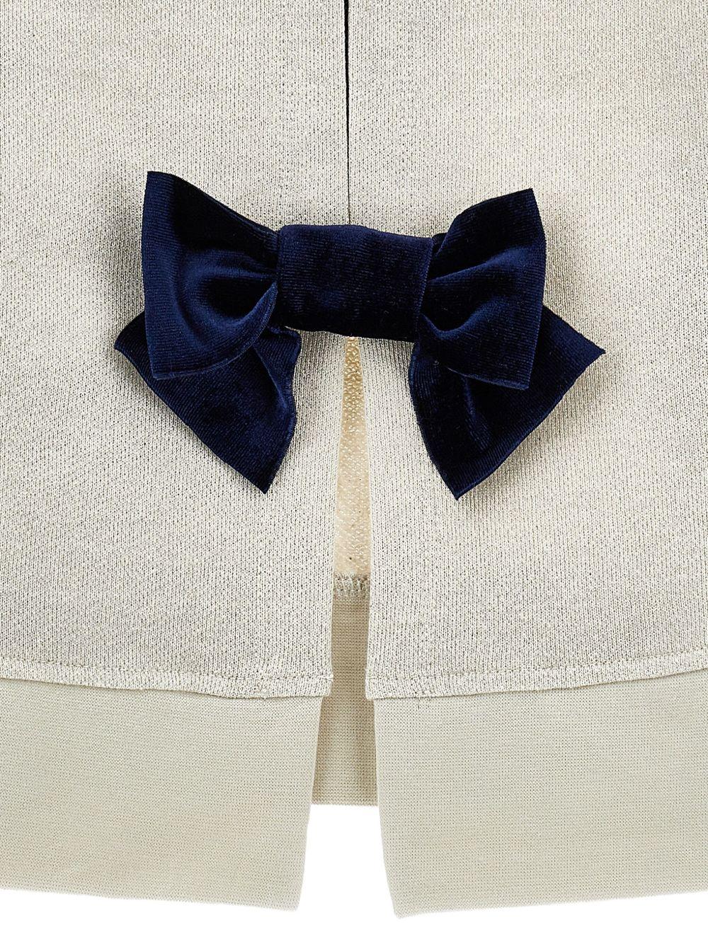 Felpa per bambina Monnalisa x Disney beige con Minnie Mouse - Rubino Kids