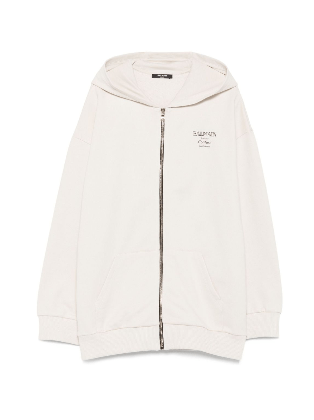 Felpa per bambino Balmain Kids beige con chiusura con zip - Rubino Kids