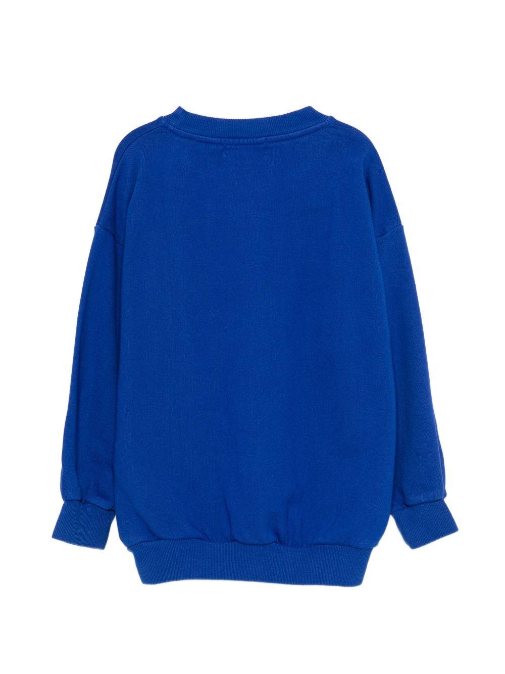 Felpa per bambino Bobo Choses blu con stampa Mr. Pickles the Dog - Rubino Kids