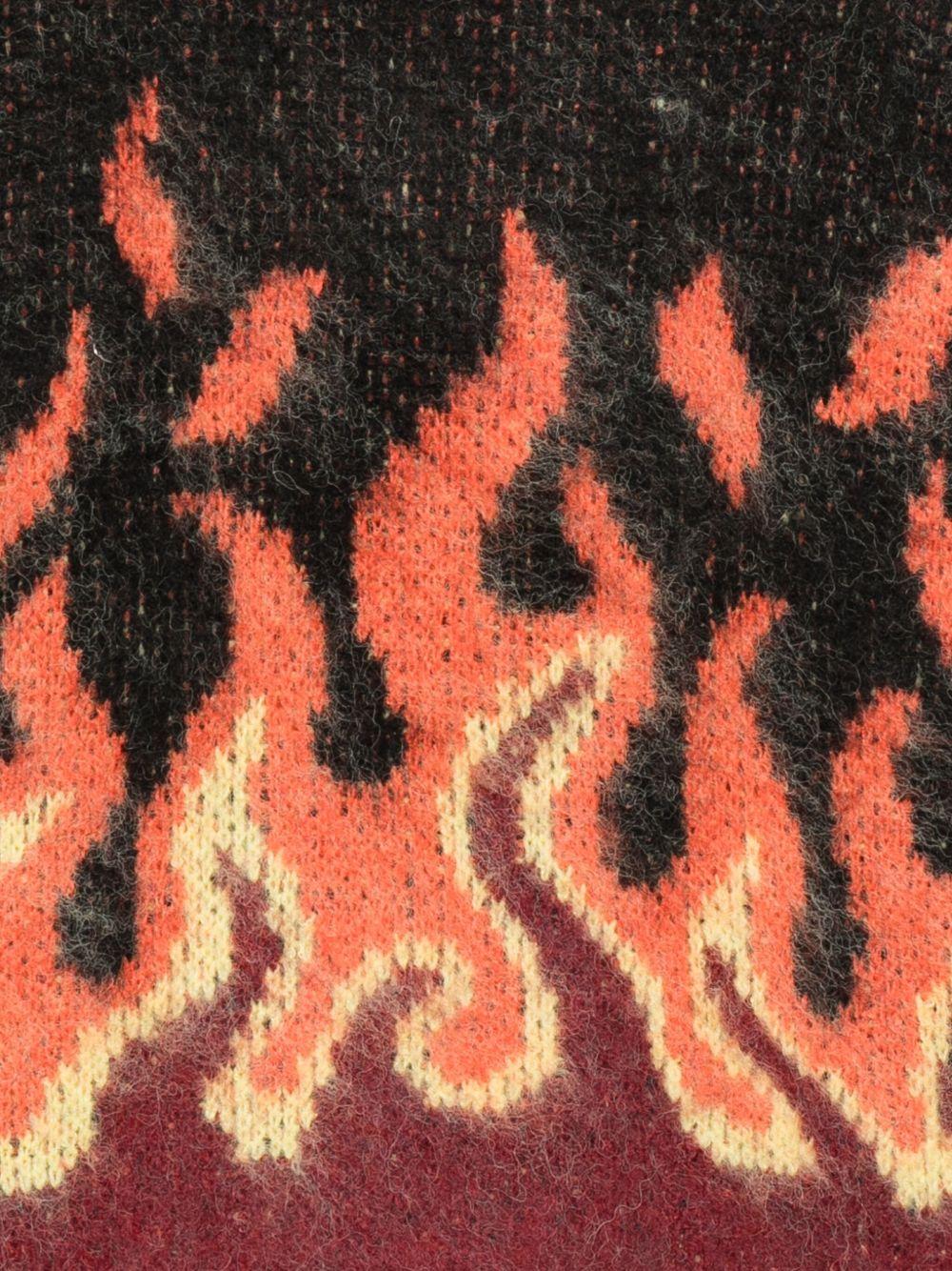 Felpa per bambino Molo multicolore con motivo a fiamma - Rubino Kids