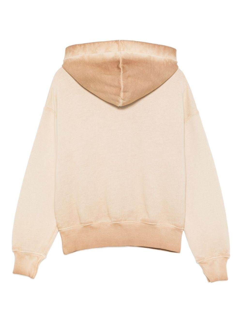 Felpa per bambino MSGM Kids beige con cappuccio - Rubino Kids