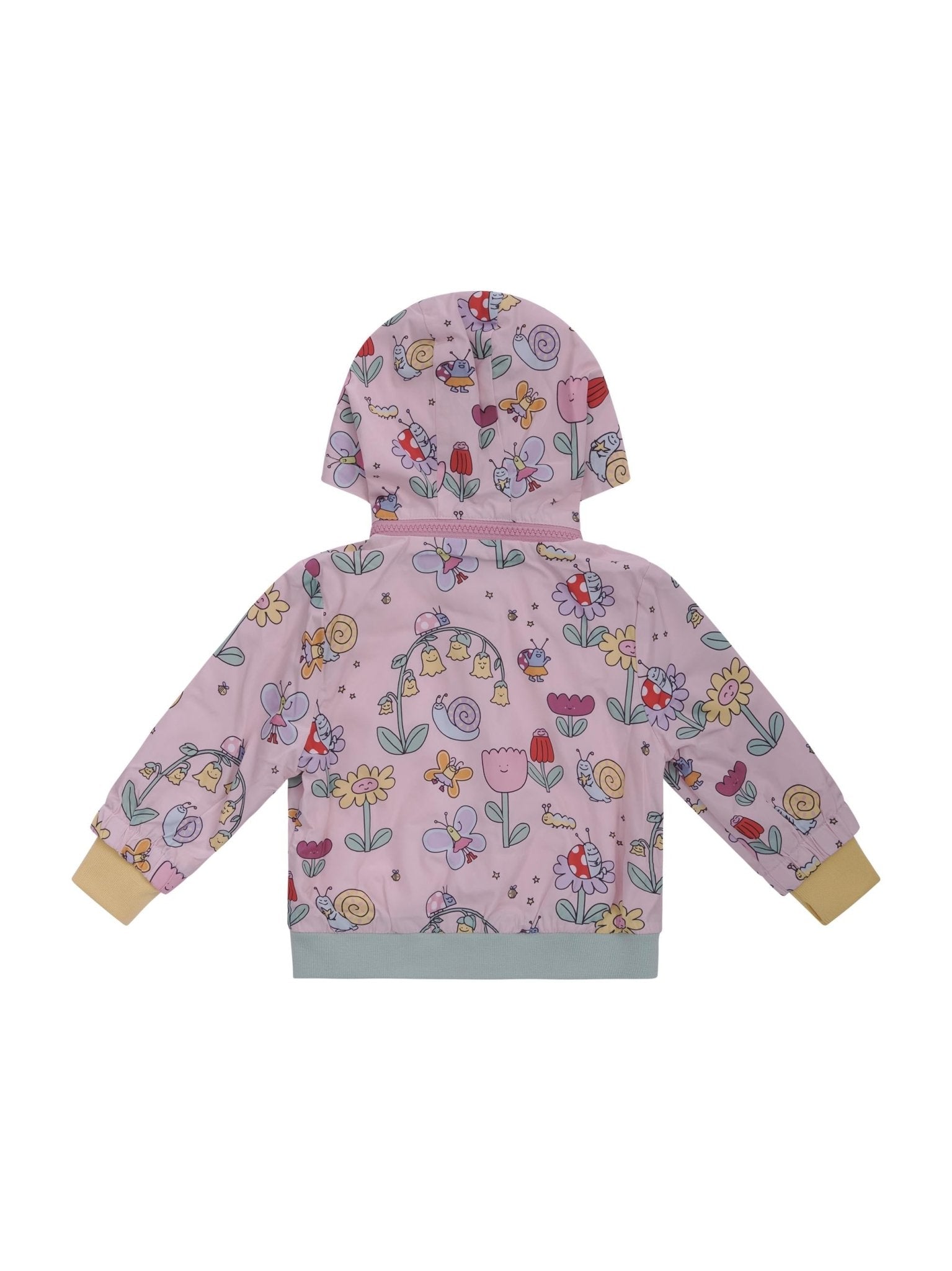 Felpa per neonata Stella McCartney Kids rosa con logo all - over - Rubino Kids