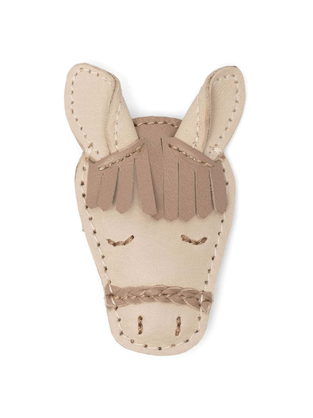 Fermaglio Josy Special per bambina Donsje beige con motivo equestre - Rubino Kids