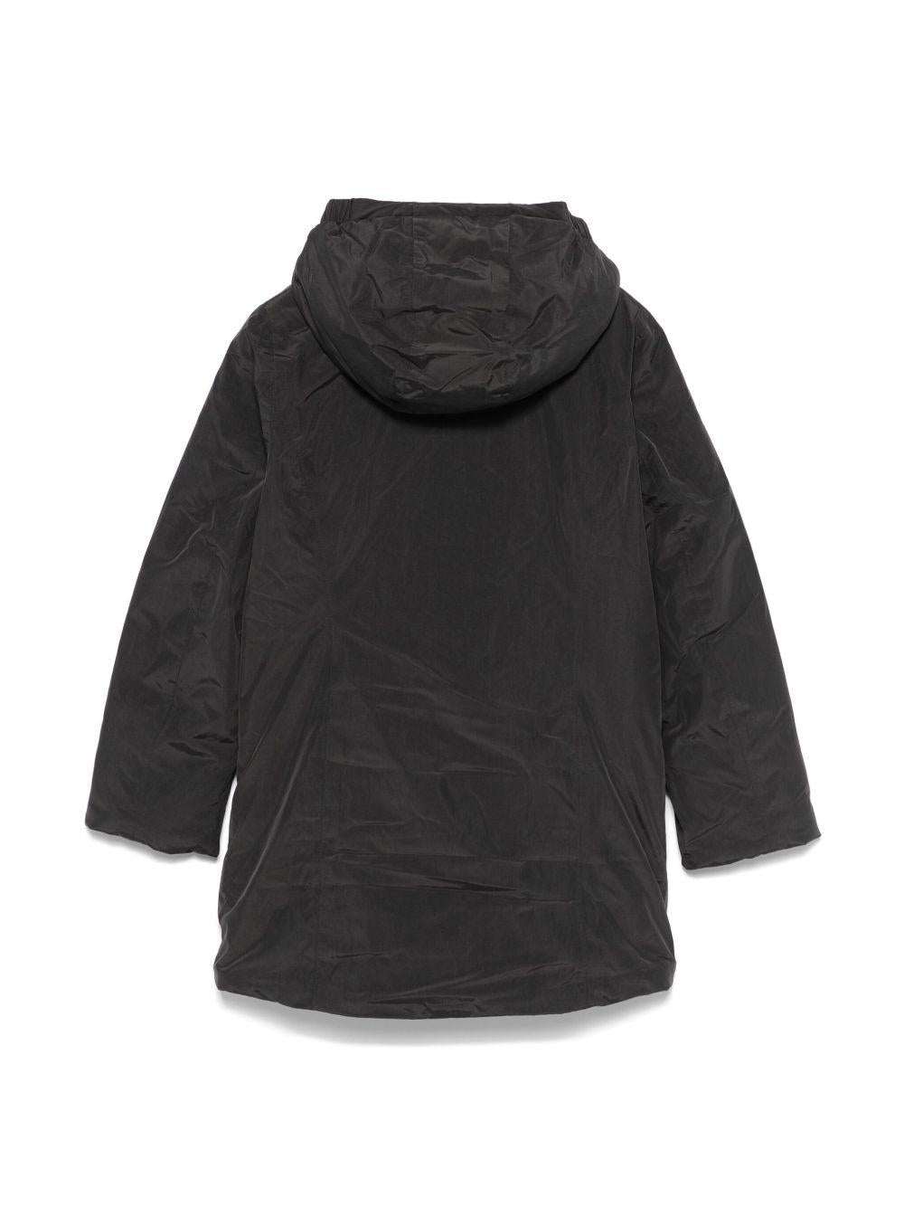 Giacca P. Denise Marmotta per bambina K - Way Kids nera impermeabile - Rubino Kids