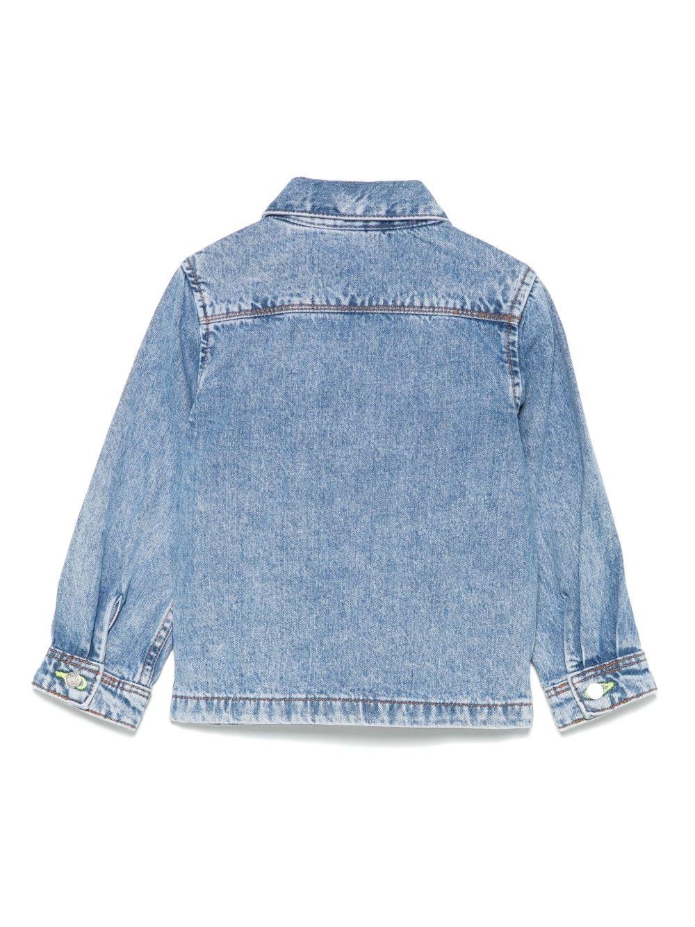 Giacca per bambina Scotch & Soda Kids in denim in cotone - Rubino Kids
