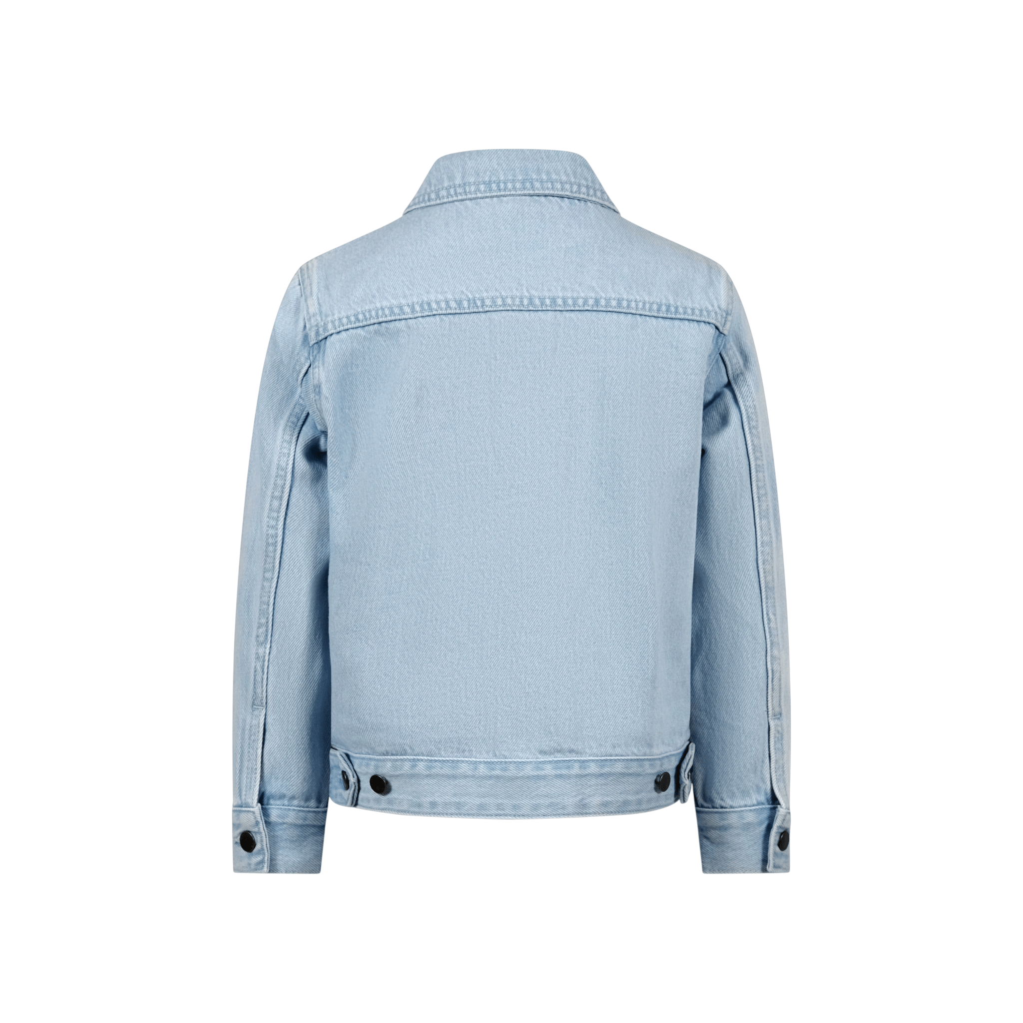 Giacca per bambina Stella McCartney Kids denim con stampa logo - Rubino Kids