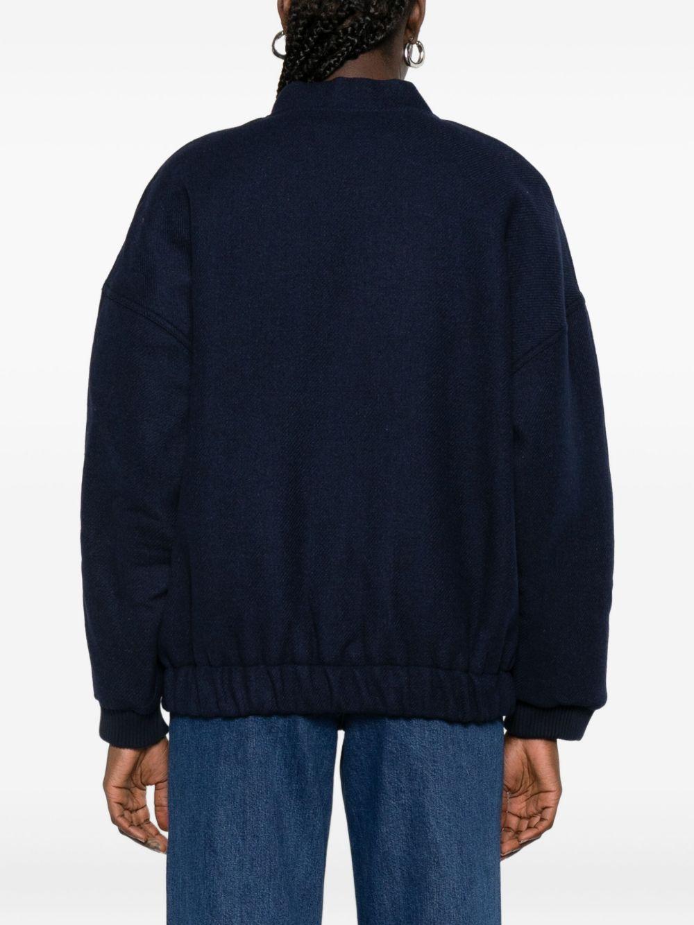 Giacca per donna The New Society blu con due tasche applicate - Rubino Kids