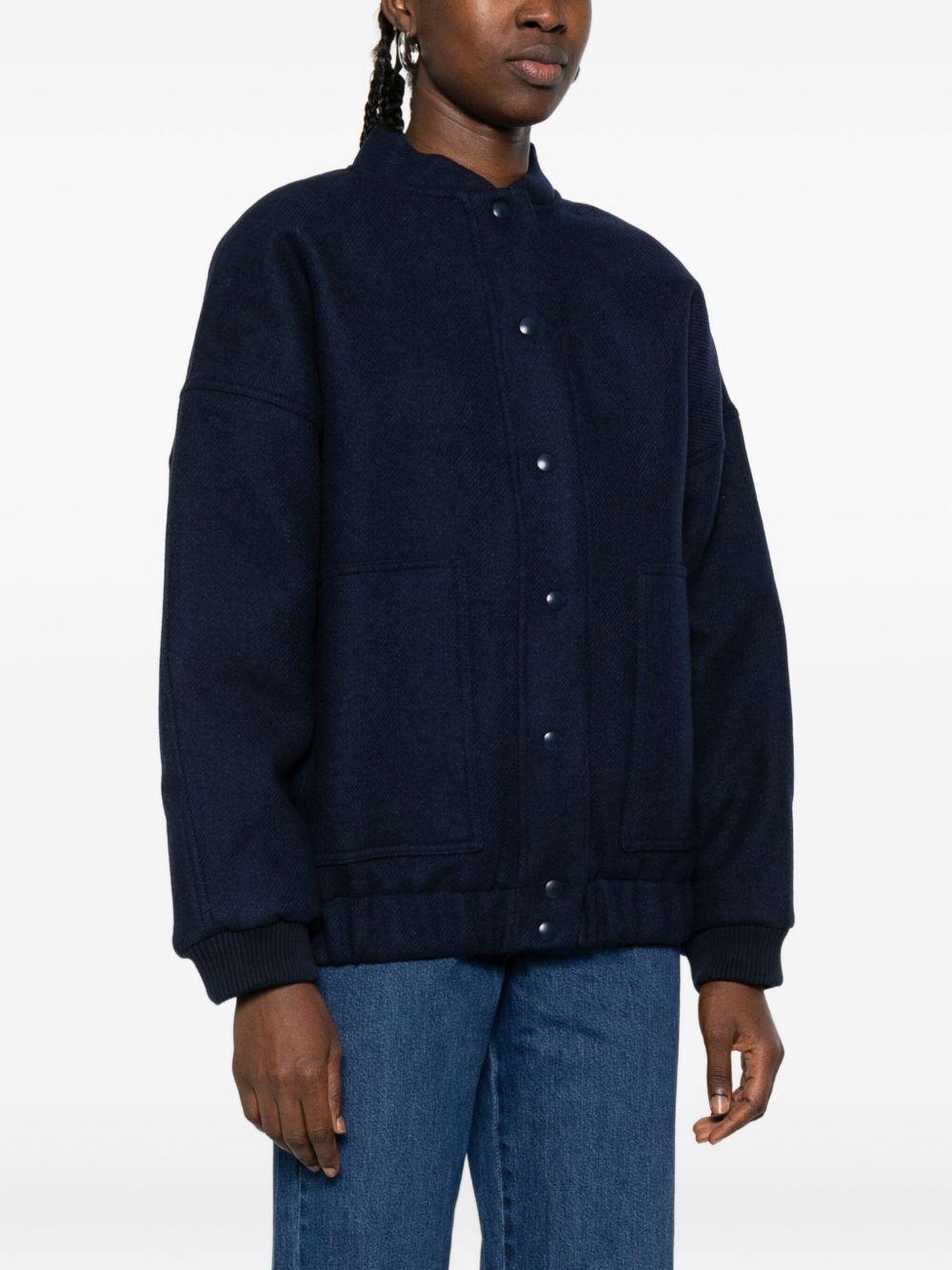 Giacca per donna The New Society blu con due tasche applicate - Rubino Kids