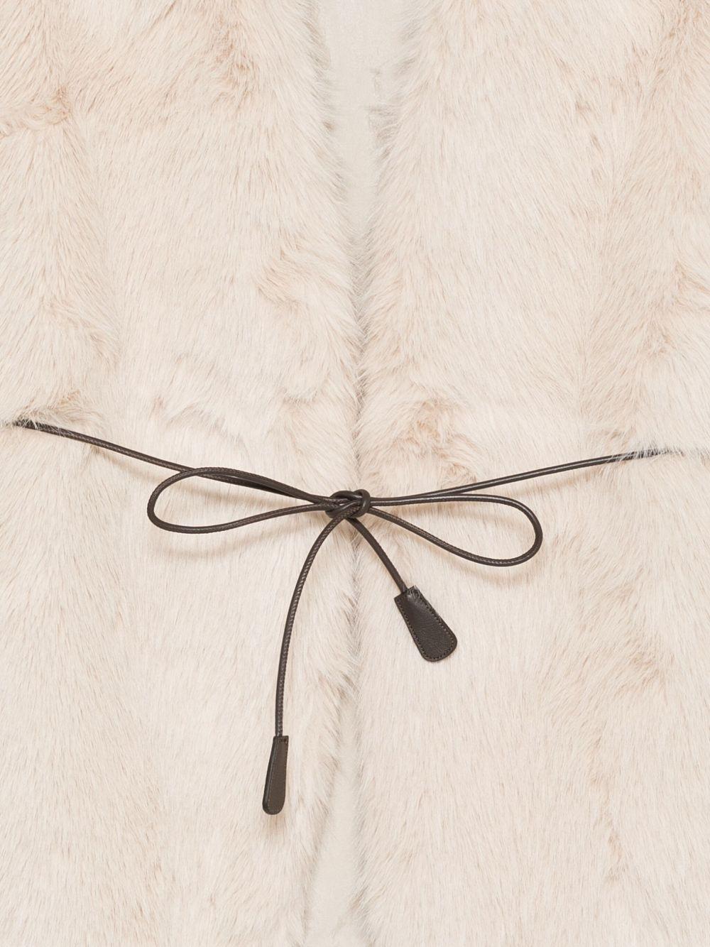 Gilet per donna Alysi beige con scollo a V - Rubino Kids