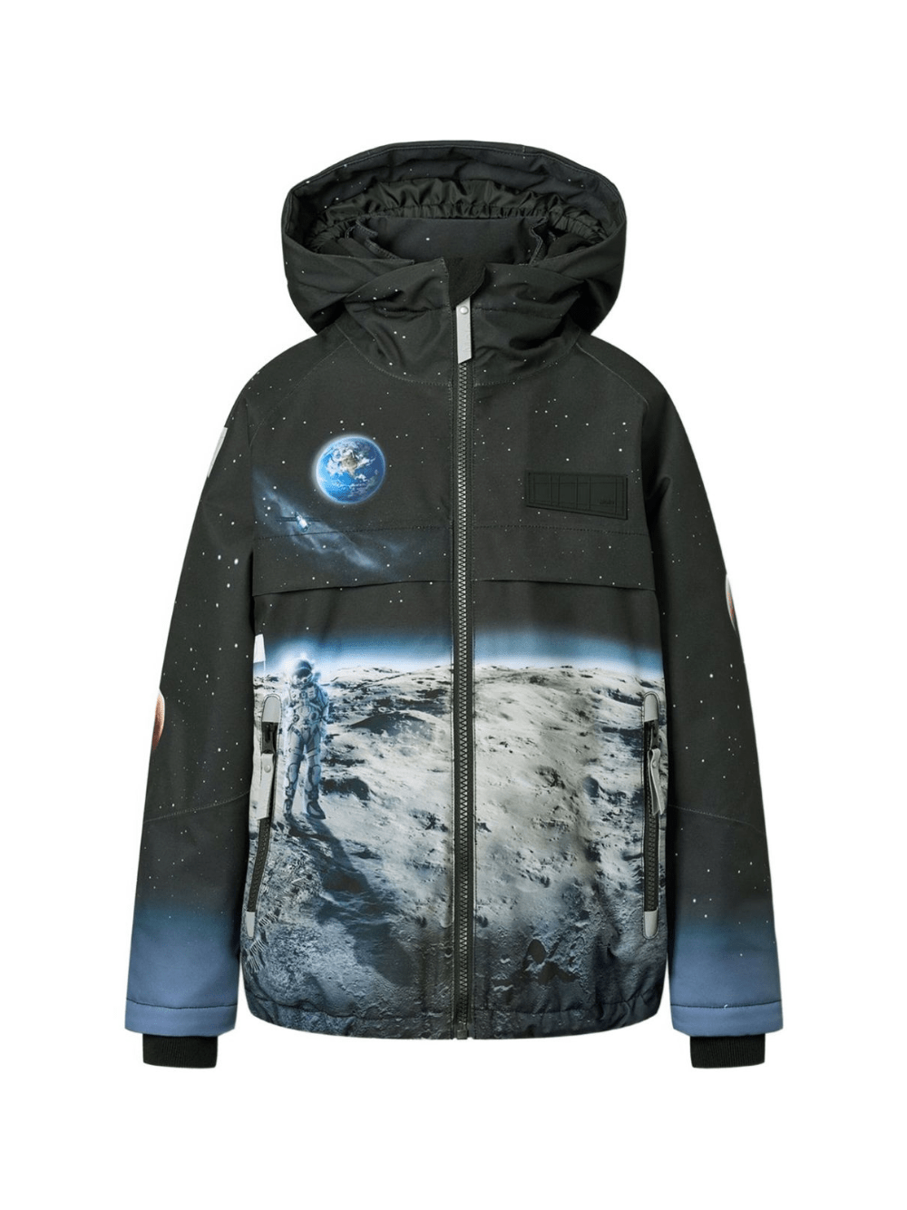 Giubbino Castor per bambino Molo multicolore con stampa grafica all - over - Rubino Kids