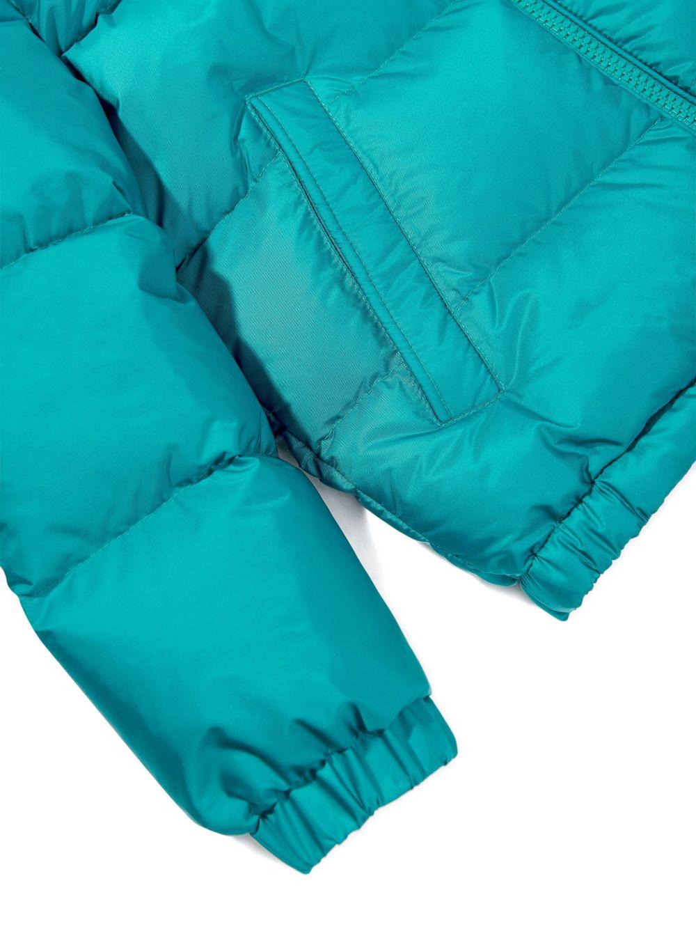 Giubbino Eranu per bambino Moncler Enfant blu con design trapuntato - Rubino Kids