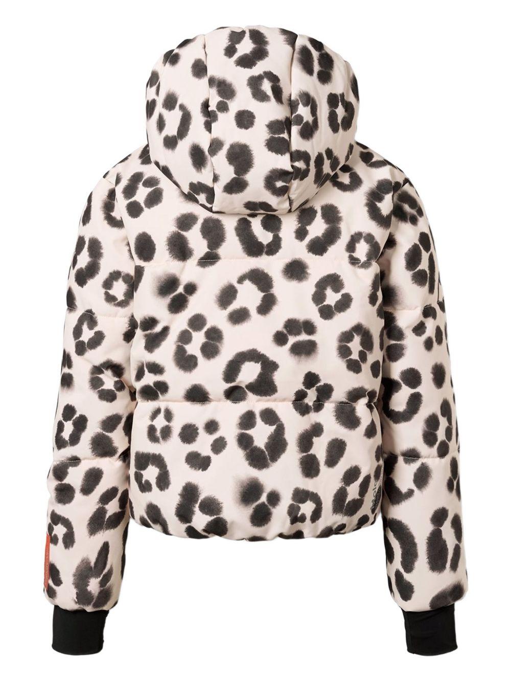 Giubbino Hansine per bambina Molo animalier con chiusura frontale nascosta - Rubino Kids