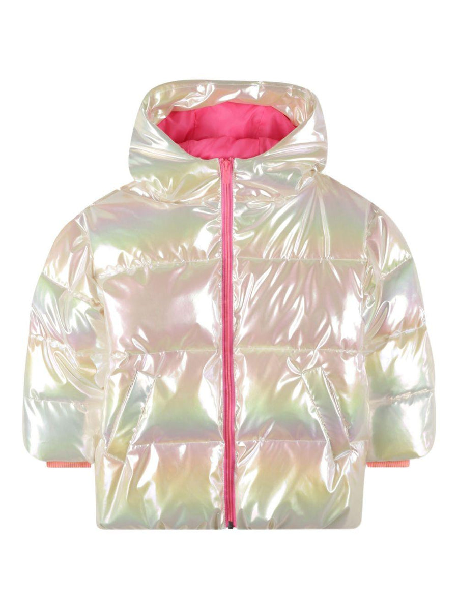 Billieblush Girls' Iridescent White Jacket BILLIEBLUSH Sale Price