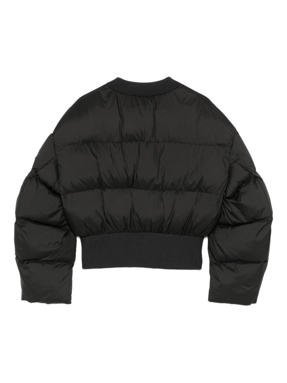 Giubbino per bambina Elisabetta Franchi La Mia Bambina nero con design trapuntato - Rubino Kids