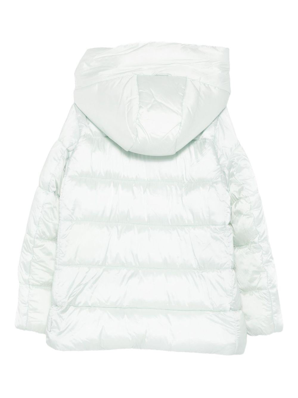 Giubbino per bambina Save The Duck Kids azzurro con design trapuntato - Rubino Kids