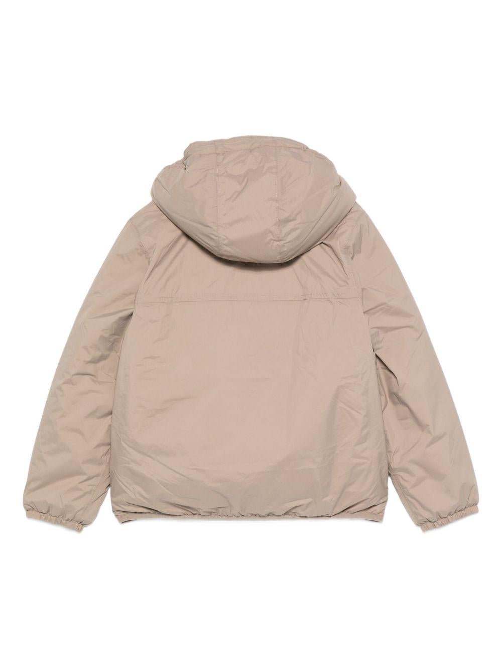 Giubbino per bambini K - Way Kids beige con design imbottito - Rubino Kids