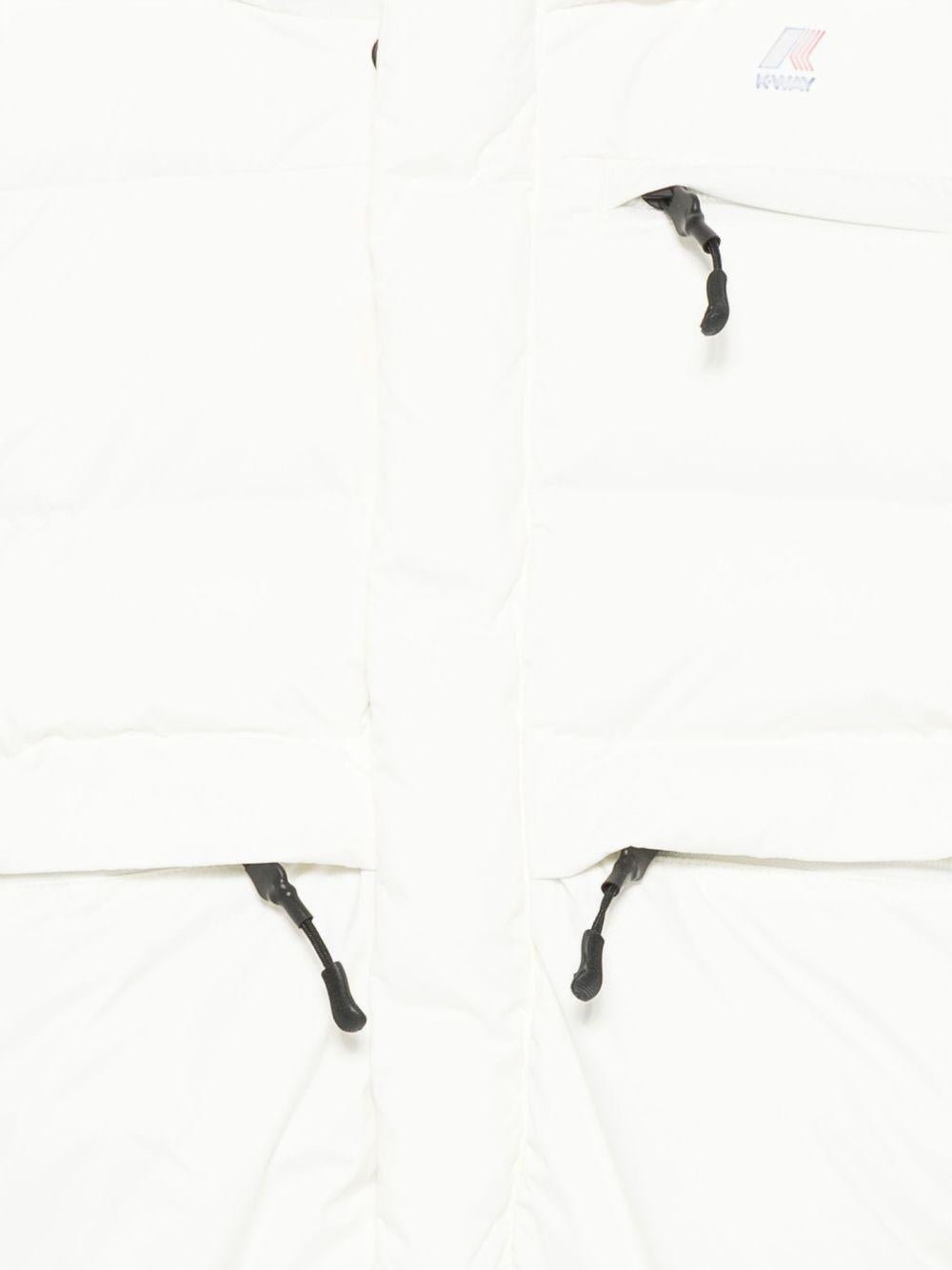 Giubbino per bambini K - Way Kids bianco con design trapuntato - Rubino Kids