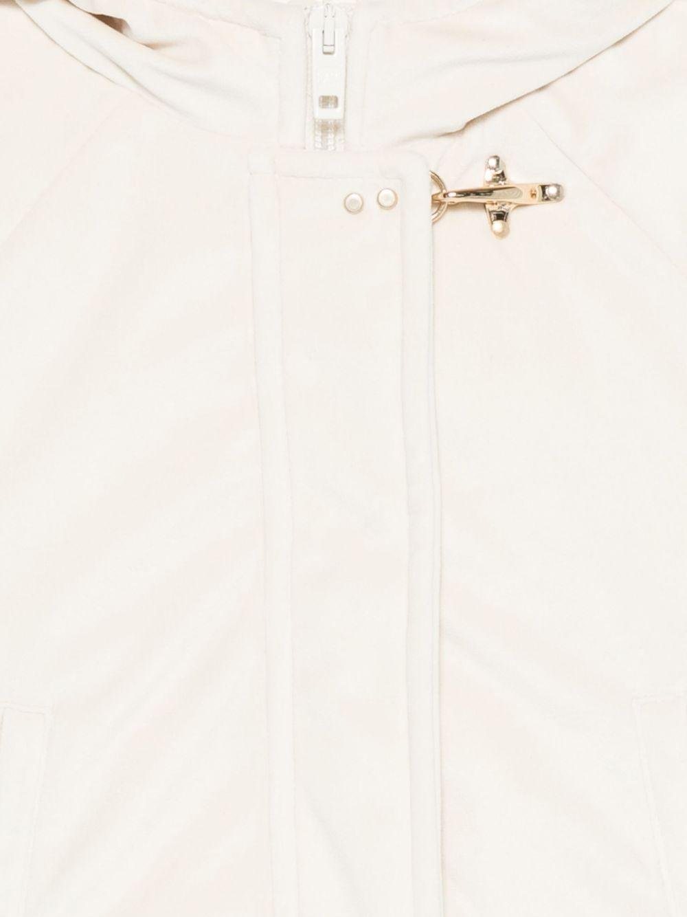 Giubbino per neonato Fay Kids beige con cappuccio - Rubino Kids