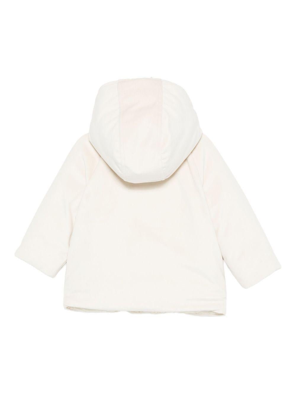 Giubbino per neonato Fay Kids beige con cappuccio - Rubino Kids