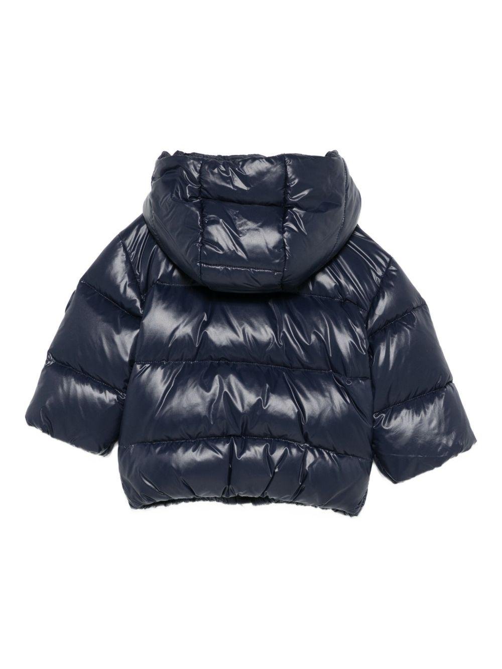 Giubbino per neonato Fay Kids blu con cappuccio - Rubino Kids