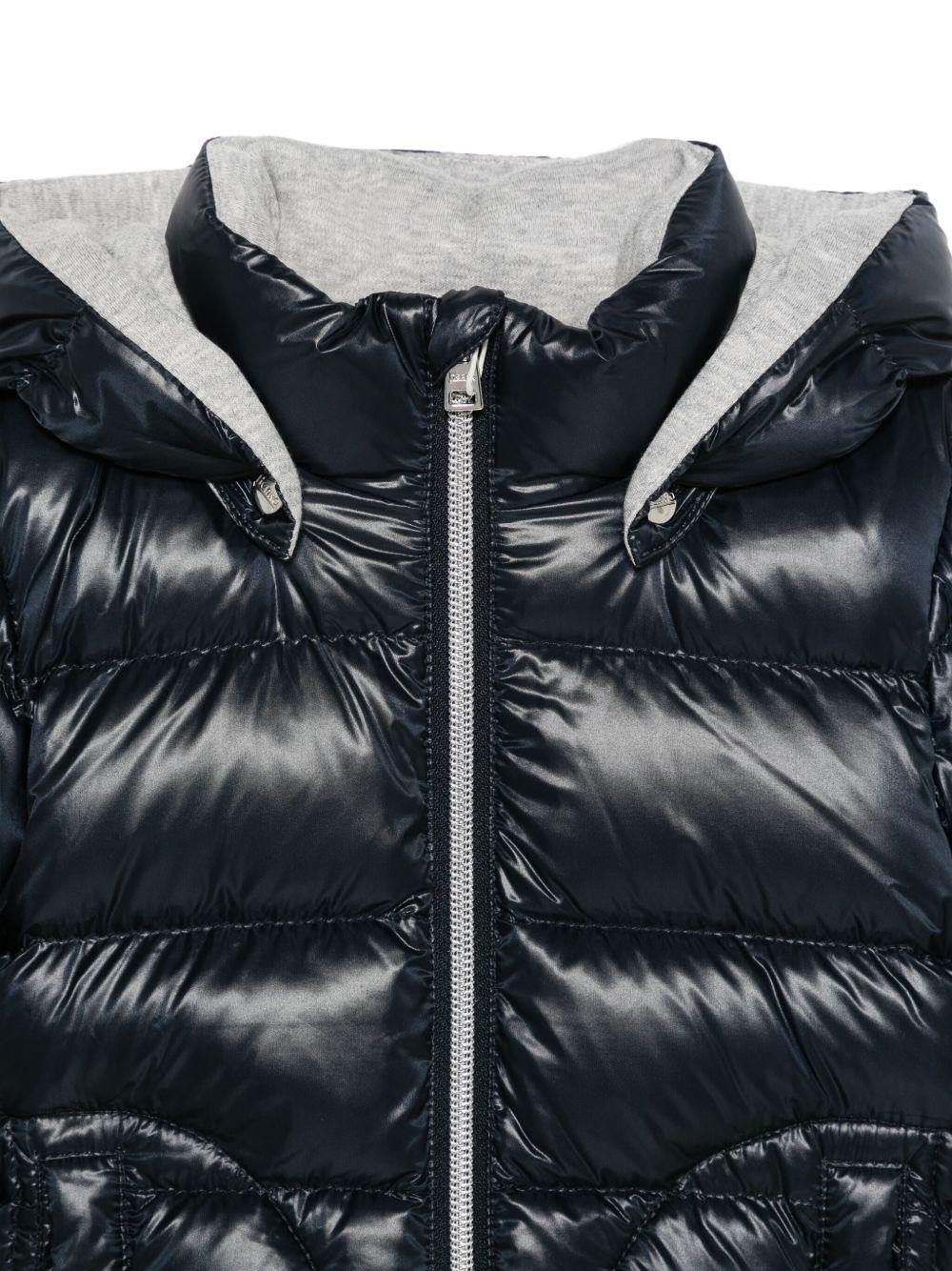 Giubbino per neonato Herno Kids blu modello trapuntato - Rubino Kids