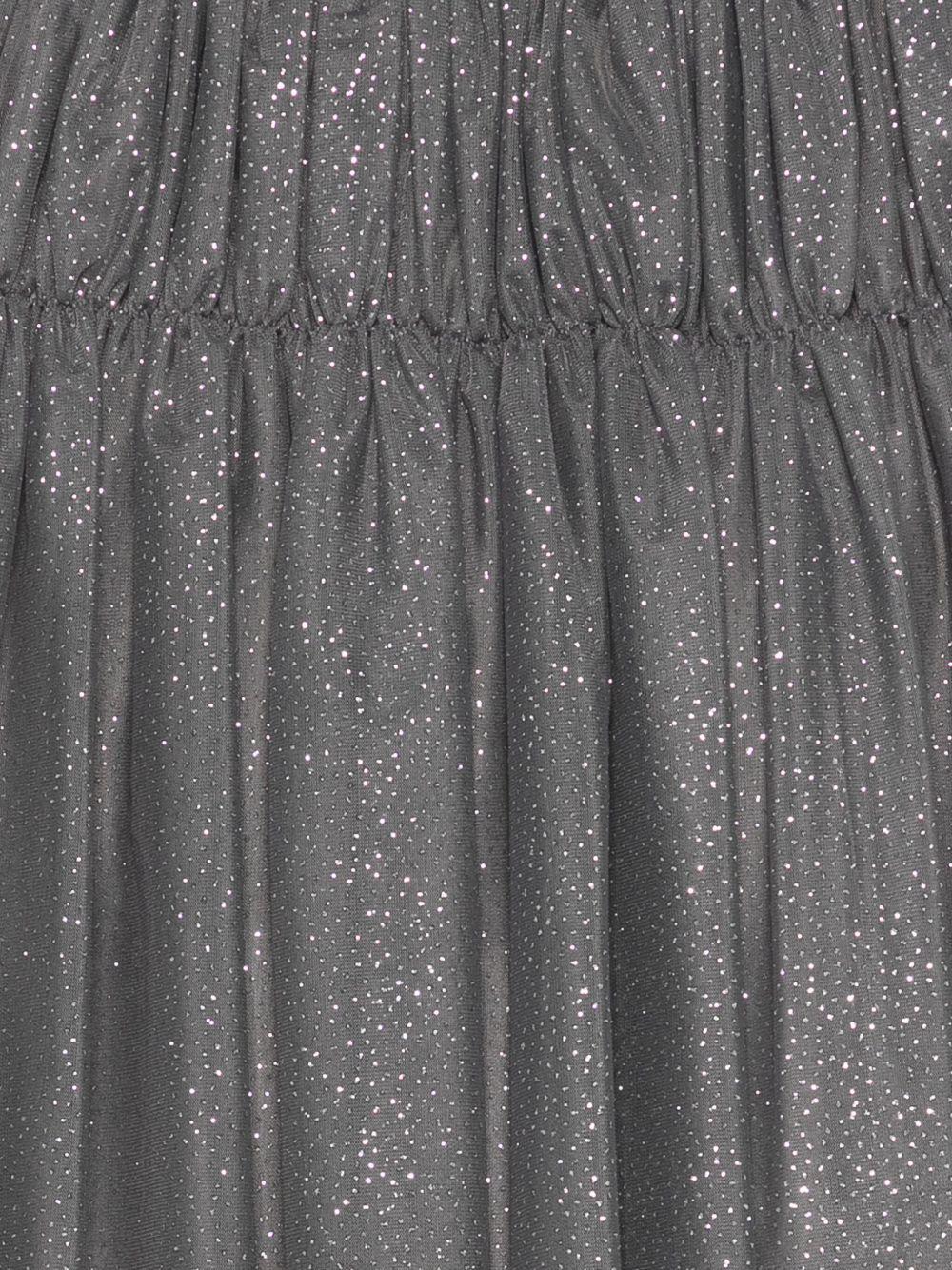 Gonna per bambina Il Gufo grigia con design svasato - Rubino Kids