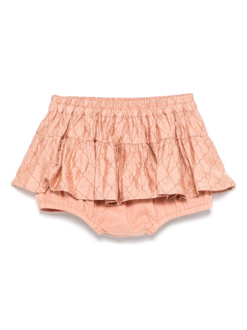 Gonna per neonata Donsje Lonna rosa con shorts interni - Rubino Kids