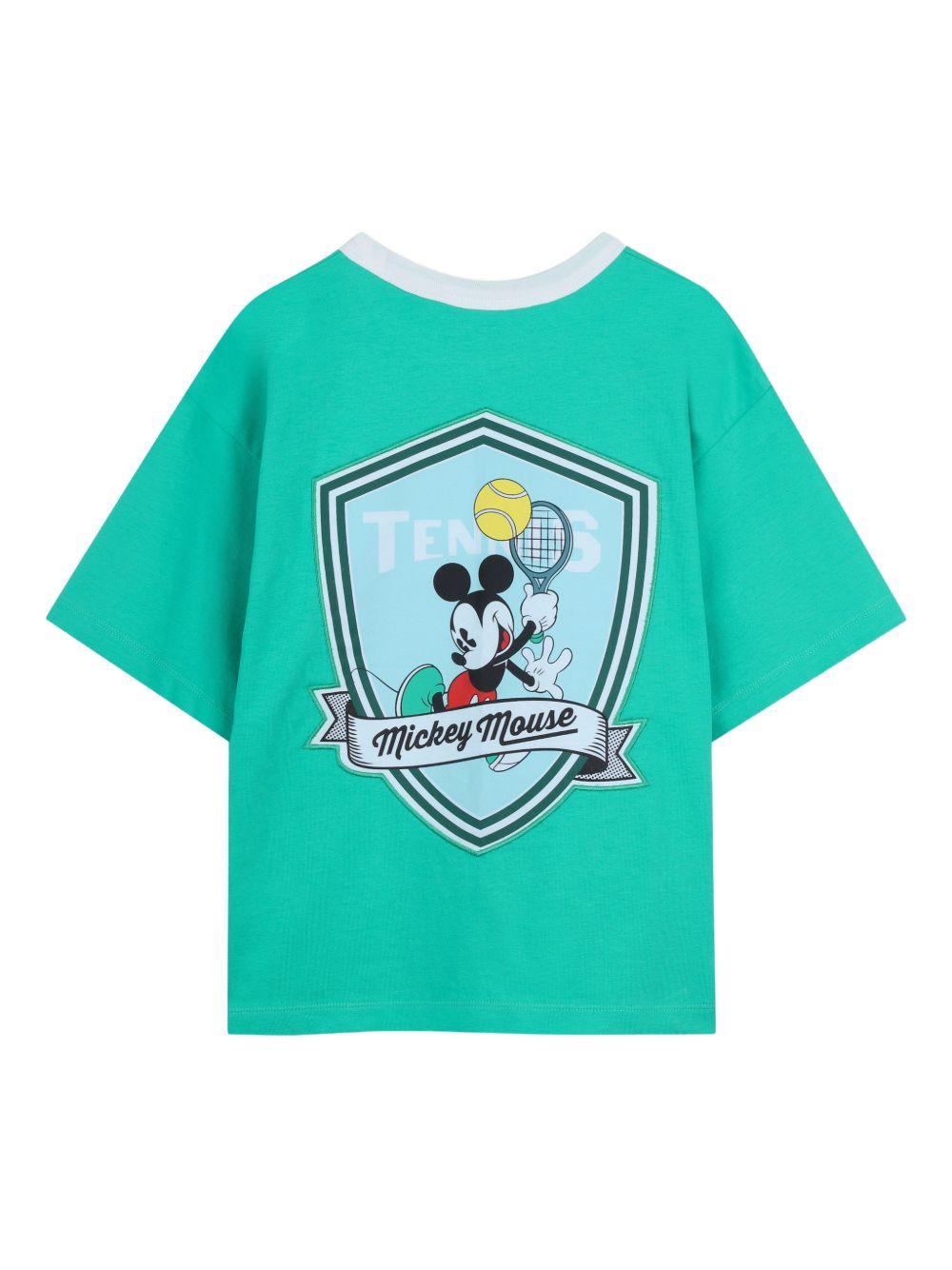 T-shirt per bambino The Marc jacobs Kids verde con dettaglio stampa W60762 73D THE MARC JACOBS KIDS