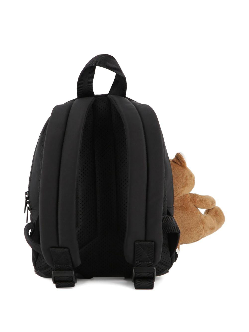 Zaino per bambino Boss Kids nero con ciondolo abbinato J53137 09B BOSS KIDS