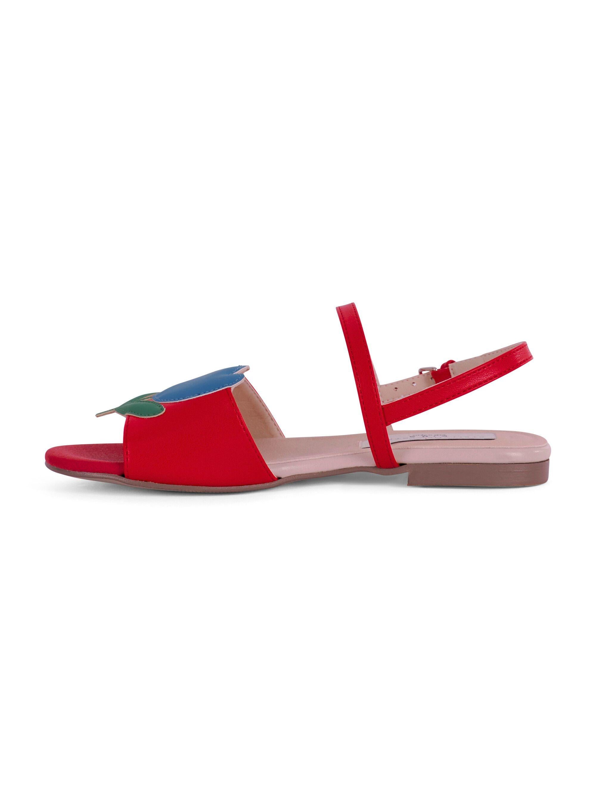 Sandali per bambina Stella McCartney Kids rossi con punta aperta TY0C36 Z3609 426 STELLA McCARTNEY KIDS