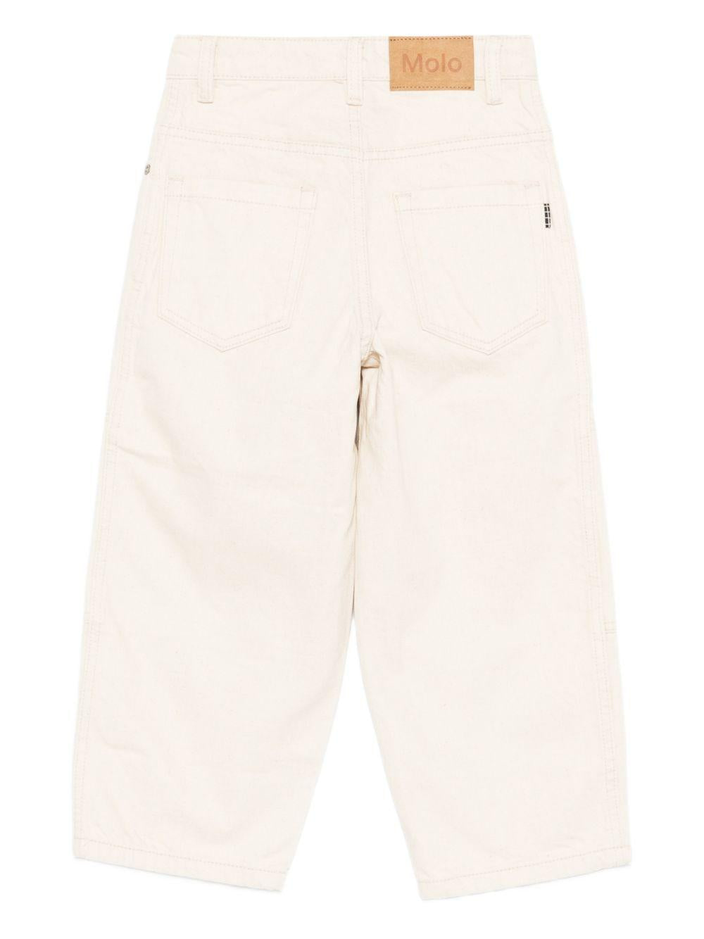 Jeans Askane per bambino Molo beige con stile skater 6S26I107 8894 MOLO