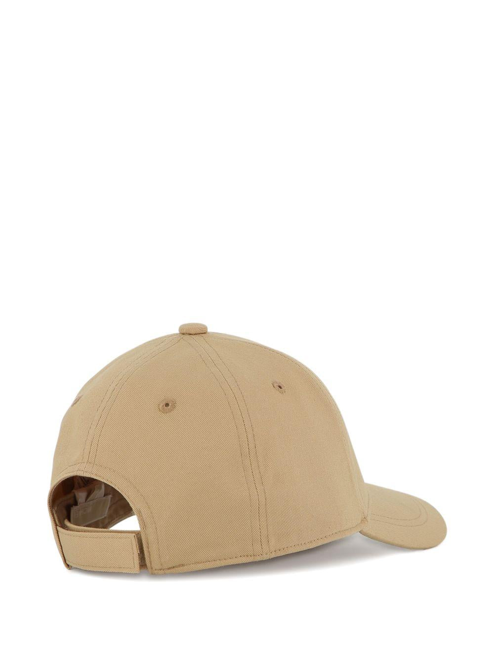 Cappello da baseball per bambina Michael Kors Kids beige con placca logo R30626 215 MICHAEL KORS KIDS