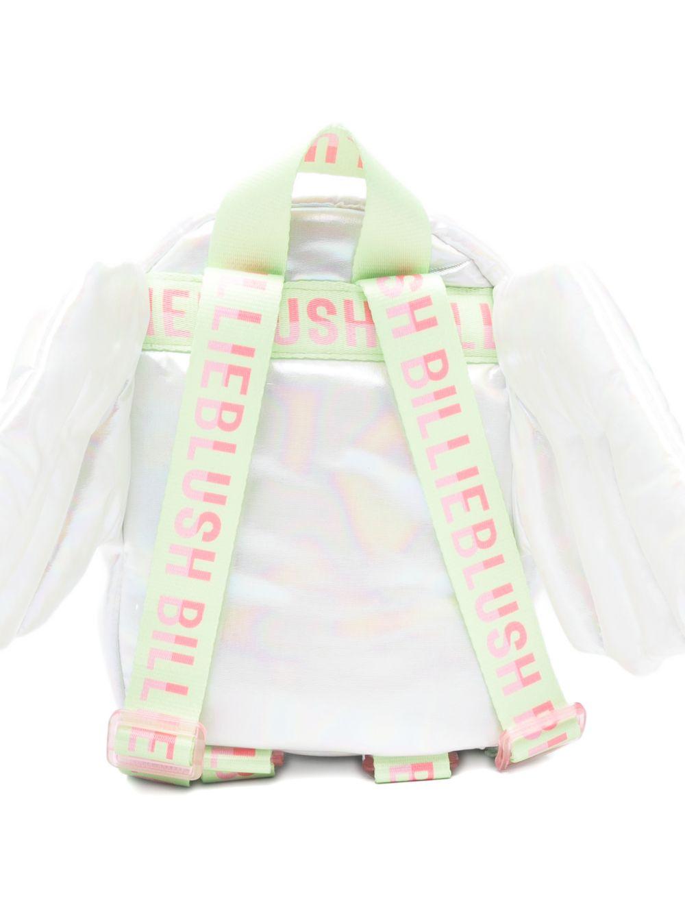 Zaino per bambina Billieblush bianco con dettaglio ali U22050 Z41 BILLIEBLUSH