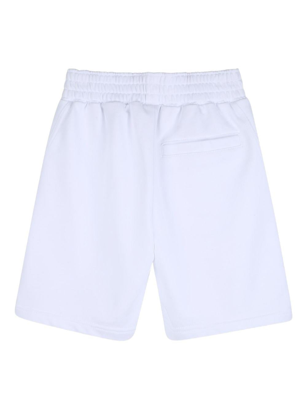 Shorts per bambino Givenchy Kids bianco con tasca posteriore applicata H31100 10P GIVENCHY KIDS
