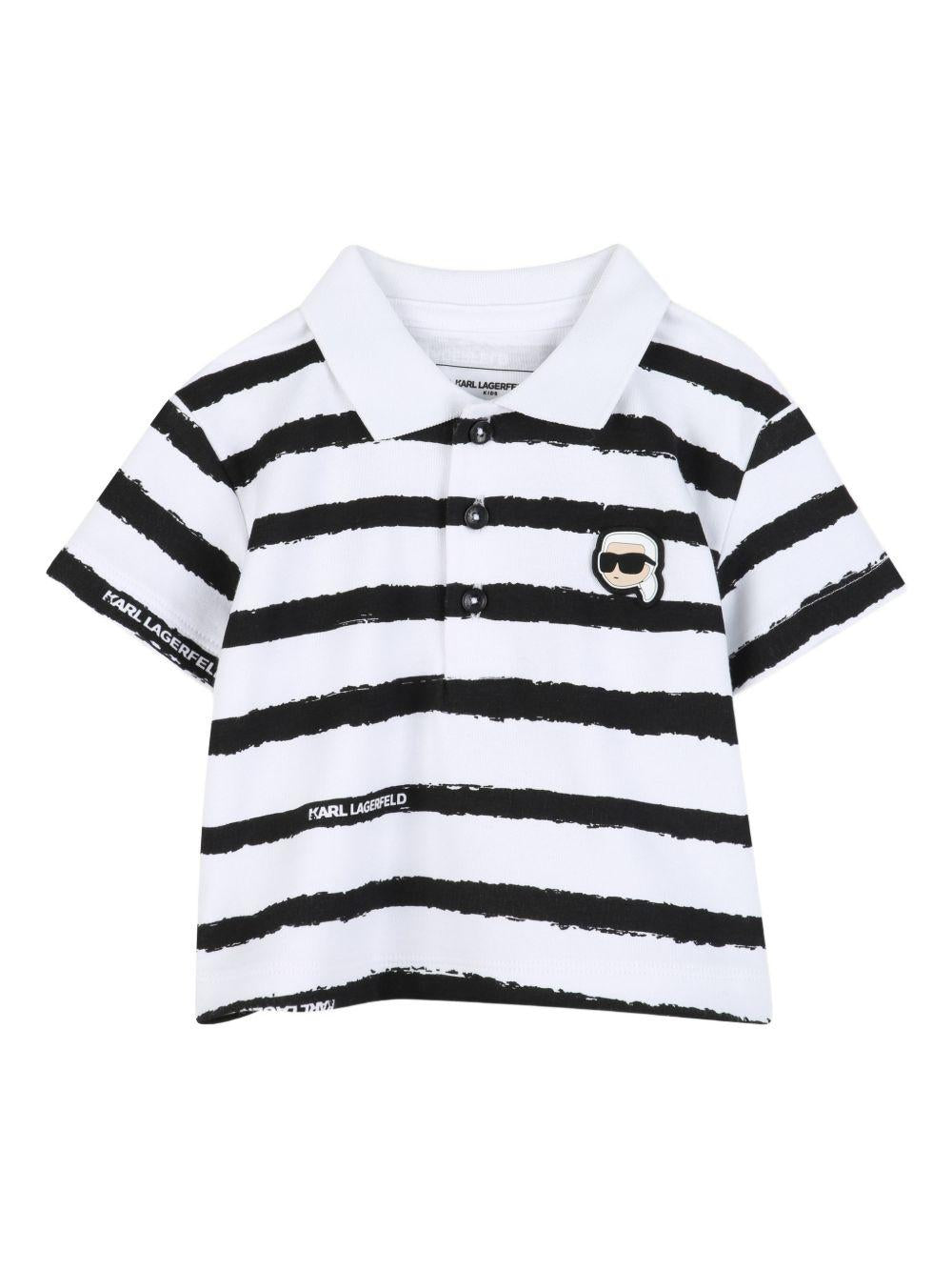 Set 2 pezzi per bambino Karl lagerfeld Kids con applicazione con logo Z31068 10P KARL LAGERFELD KIDS