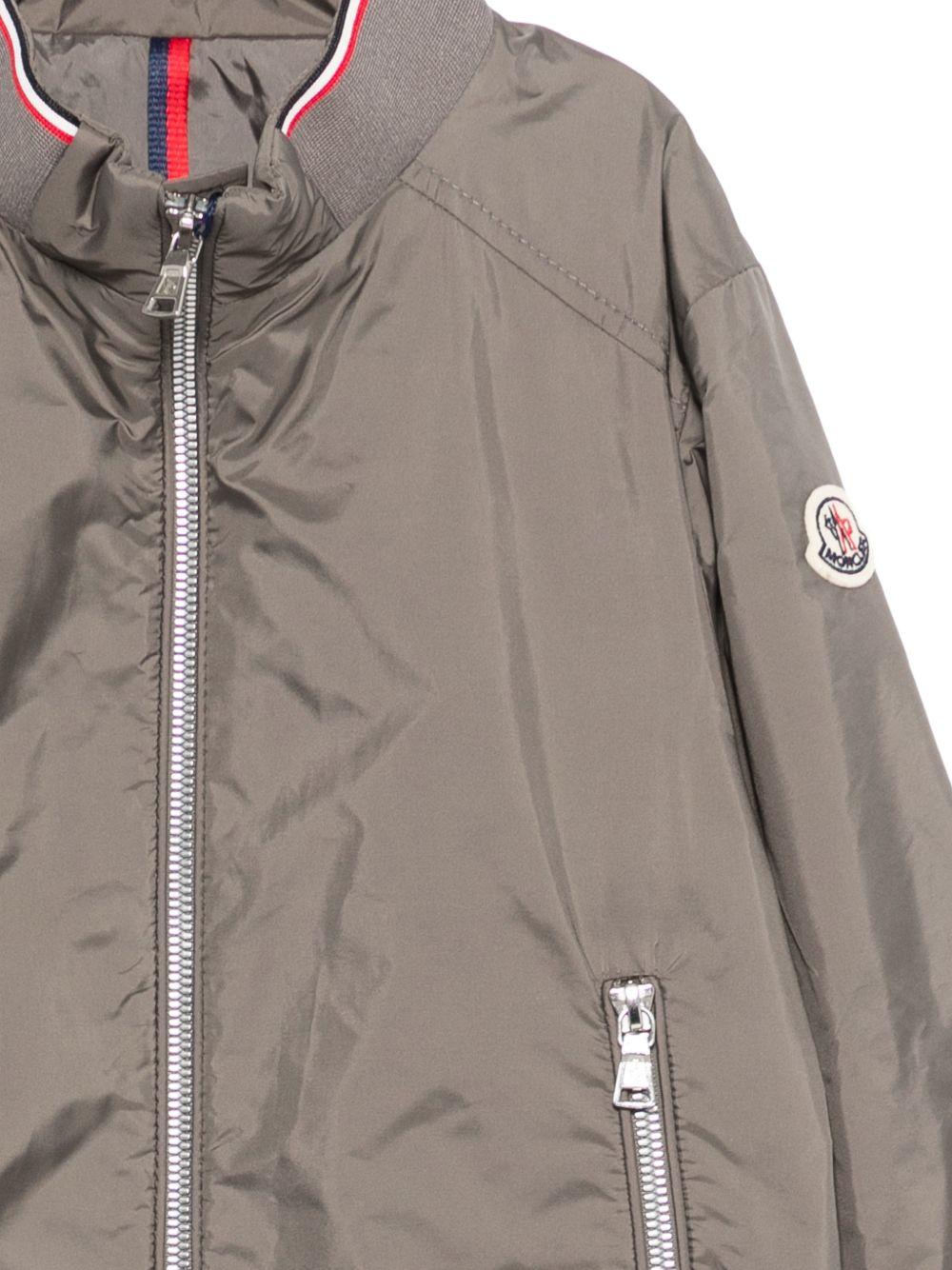 Giubbino per bambino Moncler Enfant grigio con cerniera hilmi L19541A0003953A5E 93B MONCLER ENFANT